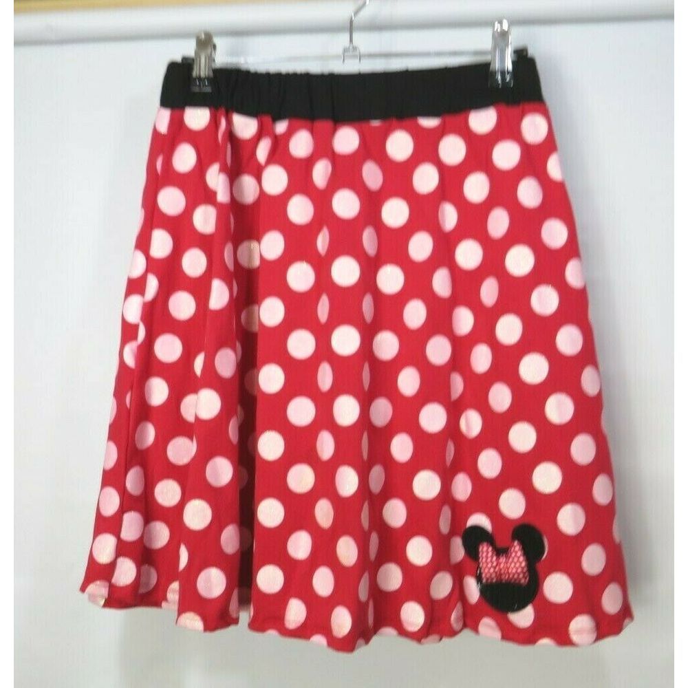 Skirt by Disney, minnie mouse with tail, red L/XL